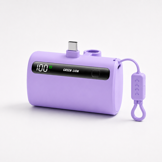 Capsule portable purple